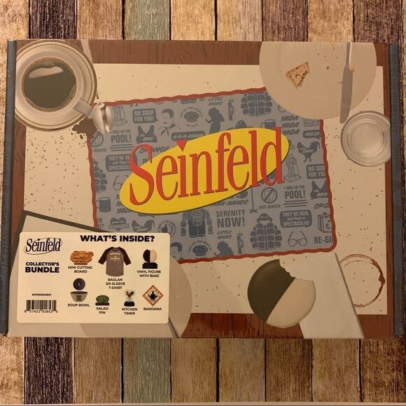 Cutterfly Seinfeld Collectors Bundle Merchandise Gift Box, Medium T-Shirt - Picture 2 of 15